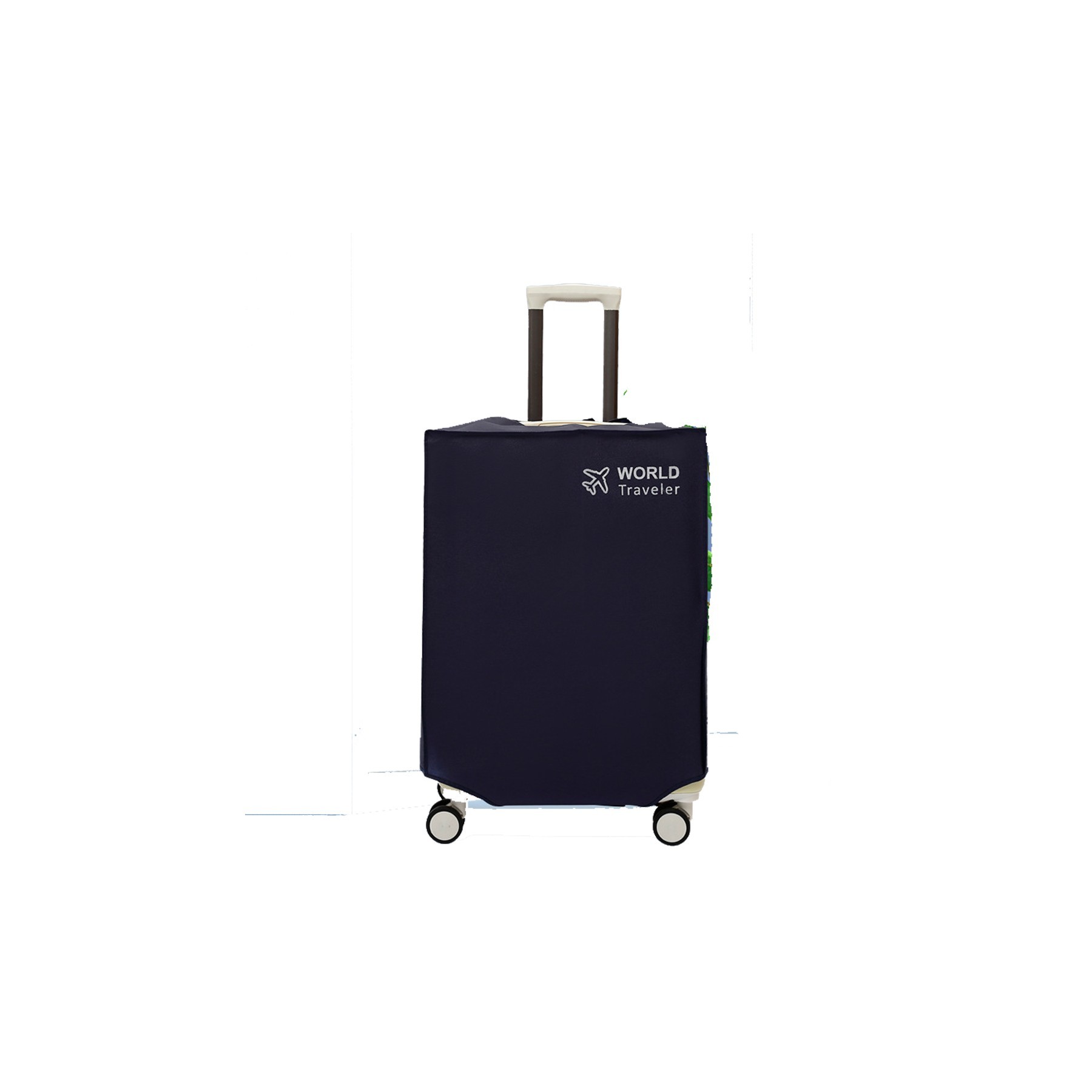 Zippered Clear PVC Suitcase Cover 5