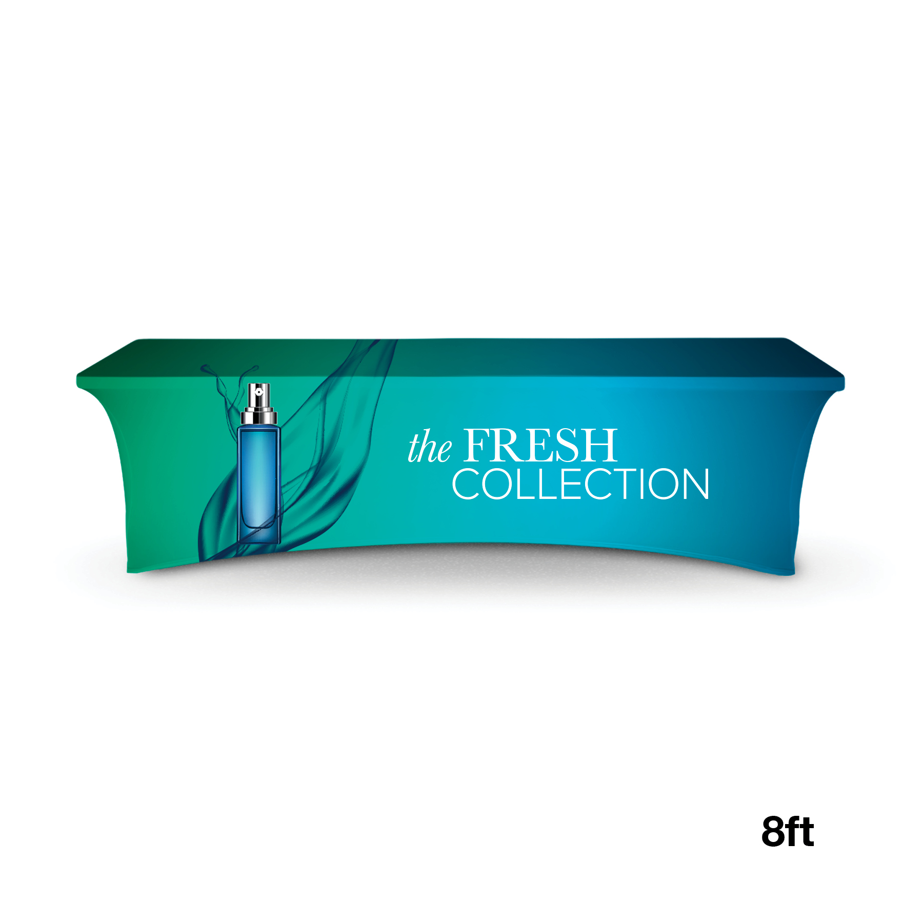 DisplaySplash 8' Stretch Table Cover 9