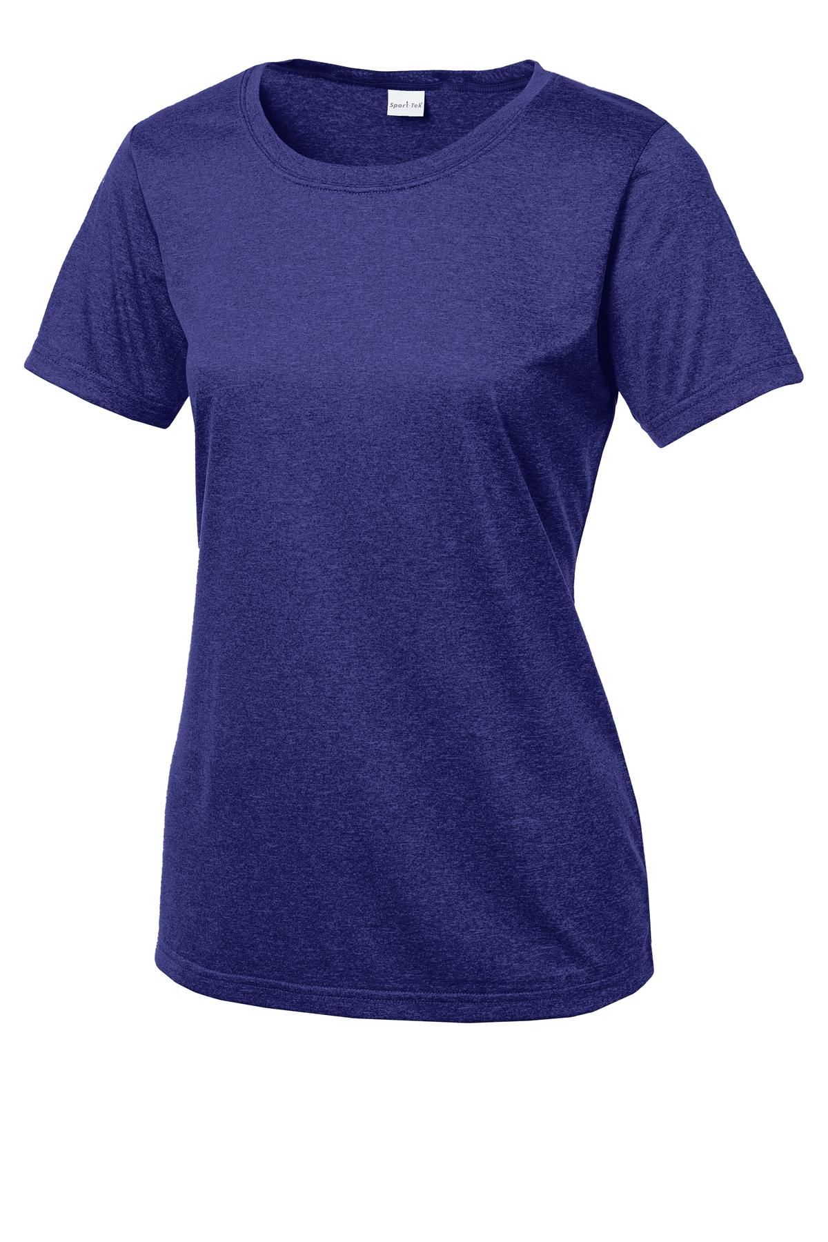 Sport-Tek Women's Heather Contender Scoop Neck Tee. LST360 44