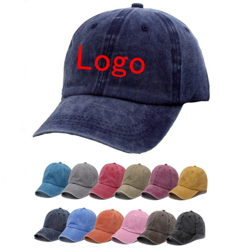 Washed Soft Top Baseball Cap 1