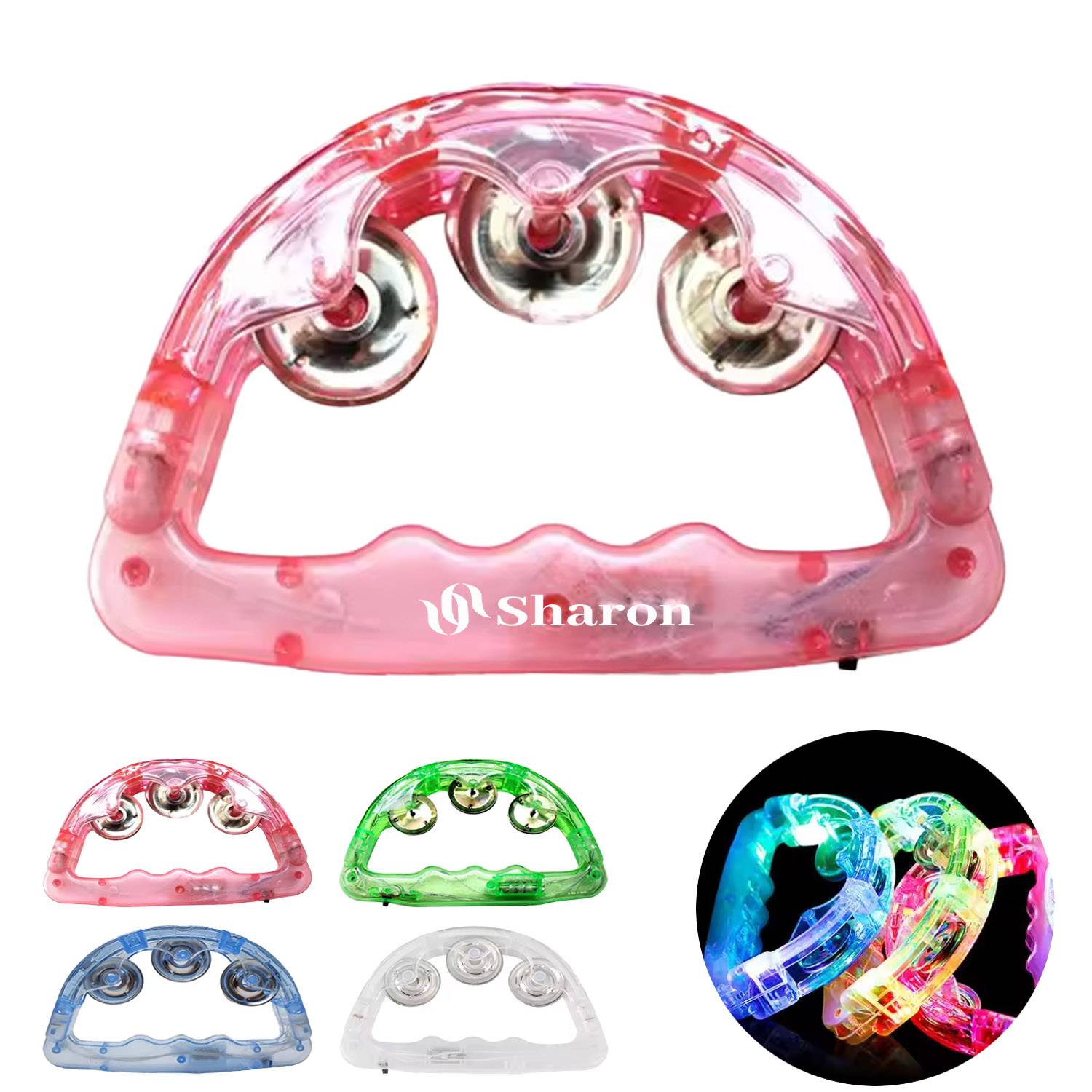 LED Flashing Tambourine 2