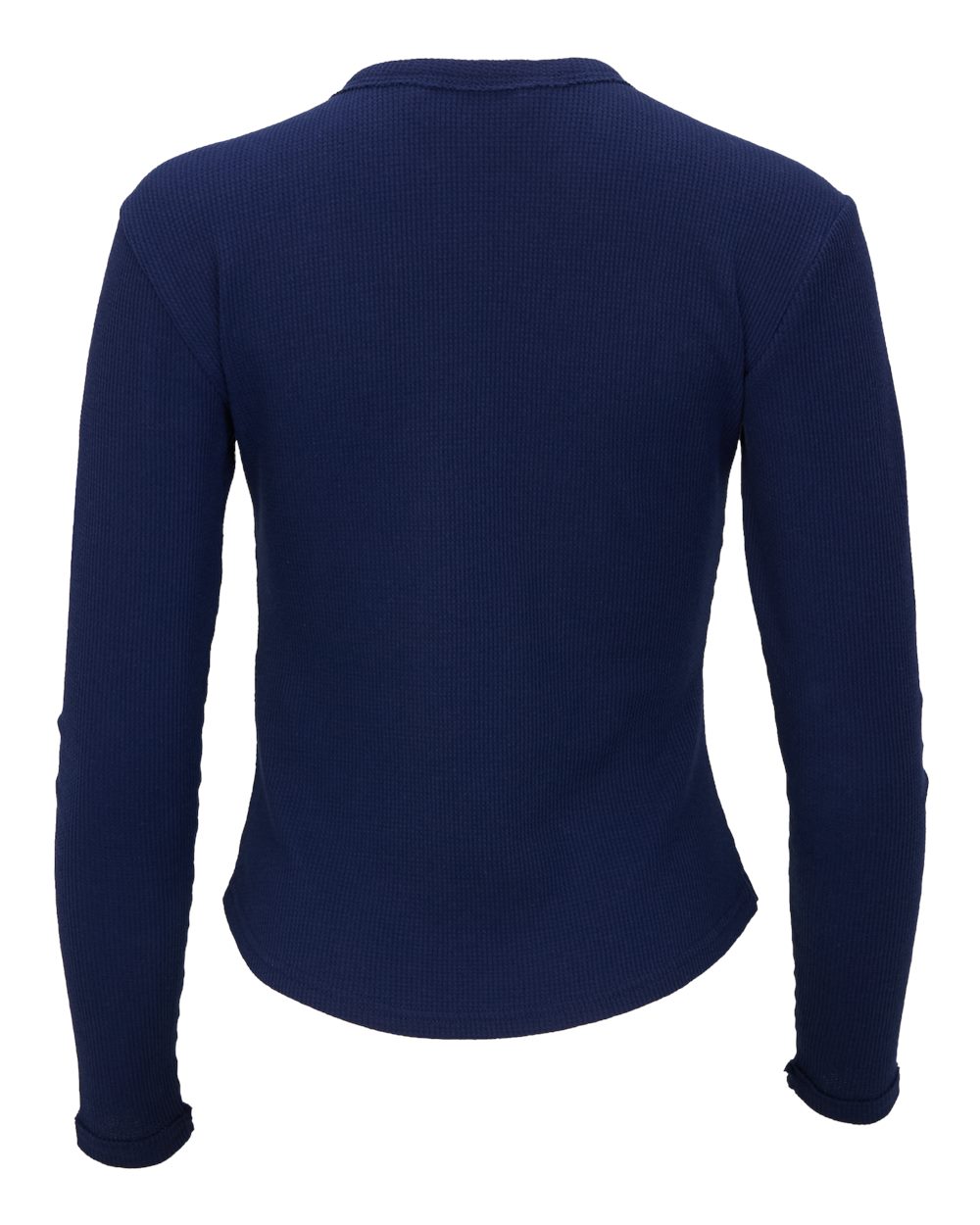 Women's Waffle Knit Baby Long Sleeve T-Shirt - BW3103 15