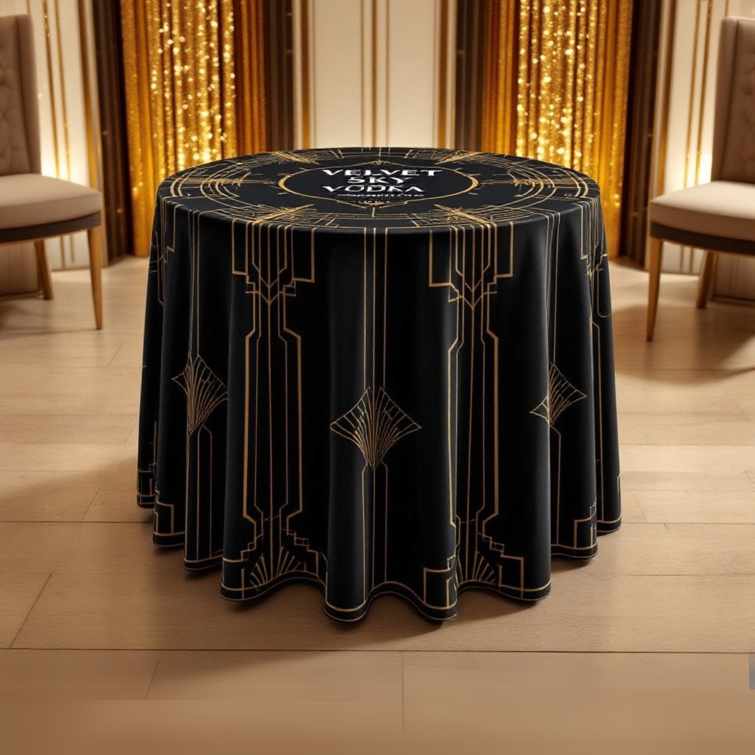 90" Round Table Throw 4
