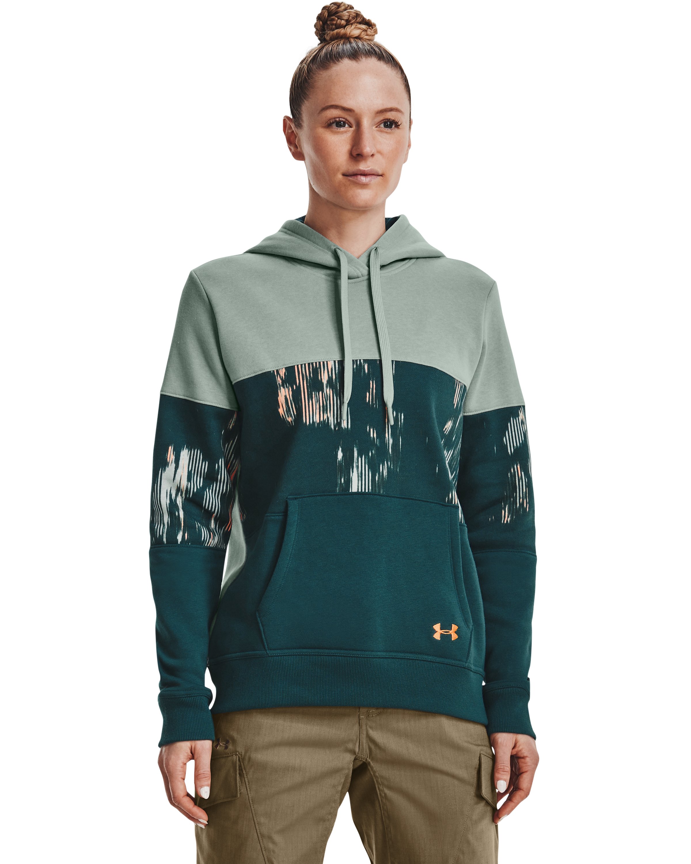 Women's UA Rival Fleece Blocked Hoodie  9