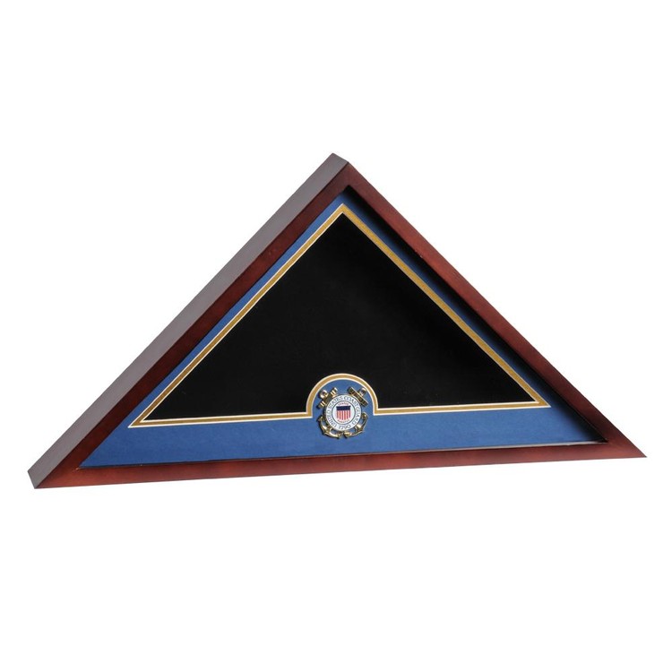 Coast Guard Medallion Flag Display Case 2