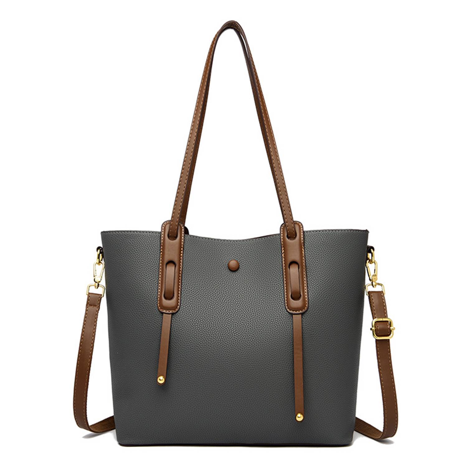 PU Leather Women Purses and Handbags Tote Shoulder Bag 8