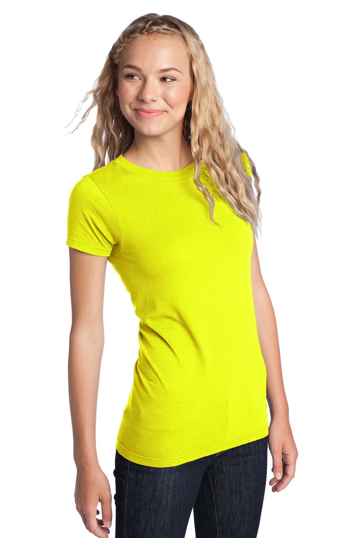 District Women's Fitted The Concert Tee DT5001 181