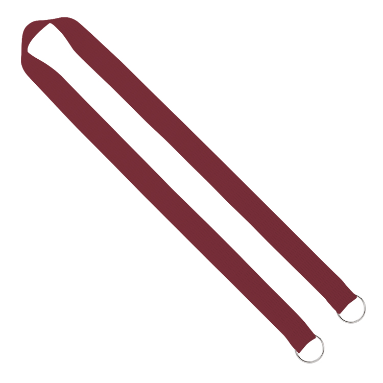 1" Screen Printed Lanyard with Double Clips 32