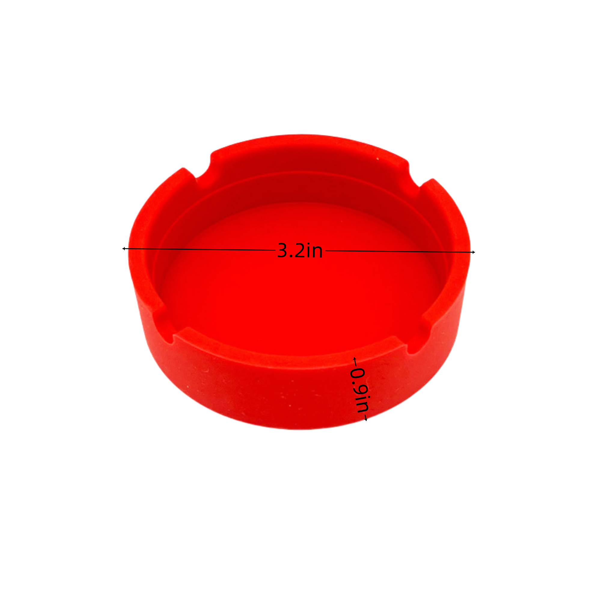 Portable Custom Silicone Ashtray 2