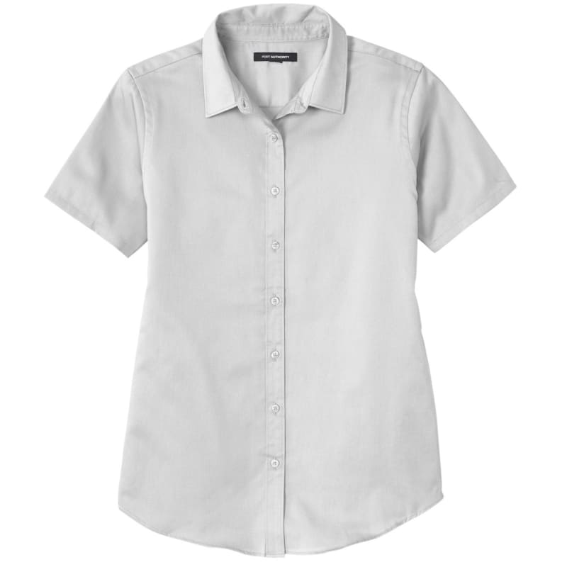 Port Authority Ladies Short Sleeve SuperPro React Twill Shirt. 47