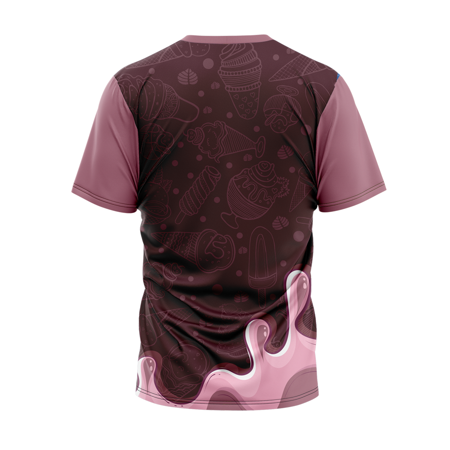 Unisex & Kids Sublimation Brushed Poly Short Slv Economy Tee 5