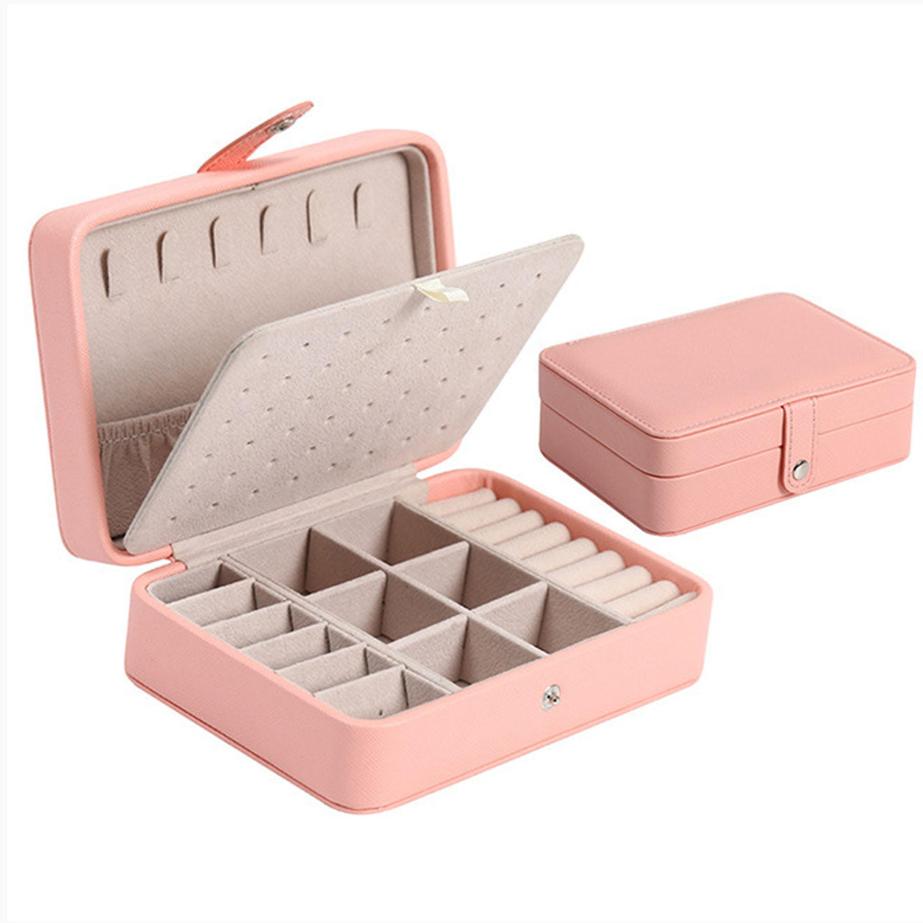 Double-Layer Minimalist Jewelry Box 7