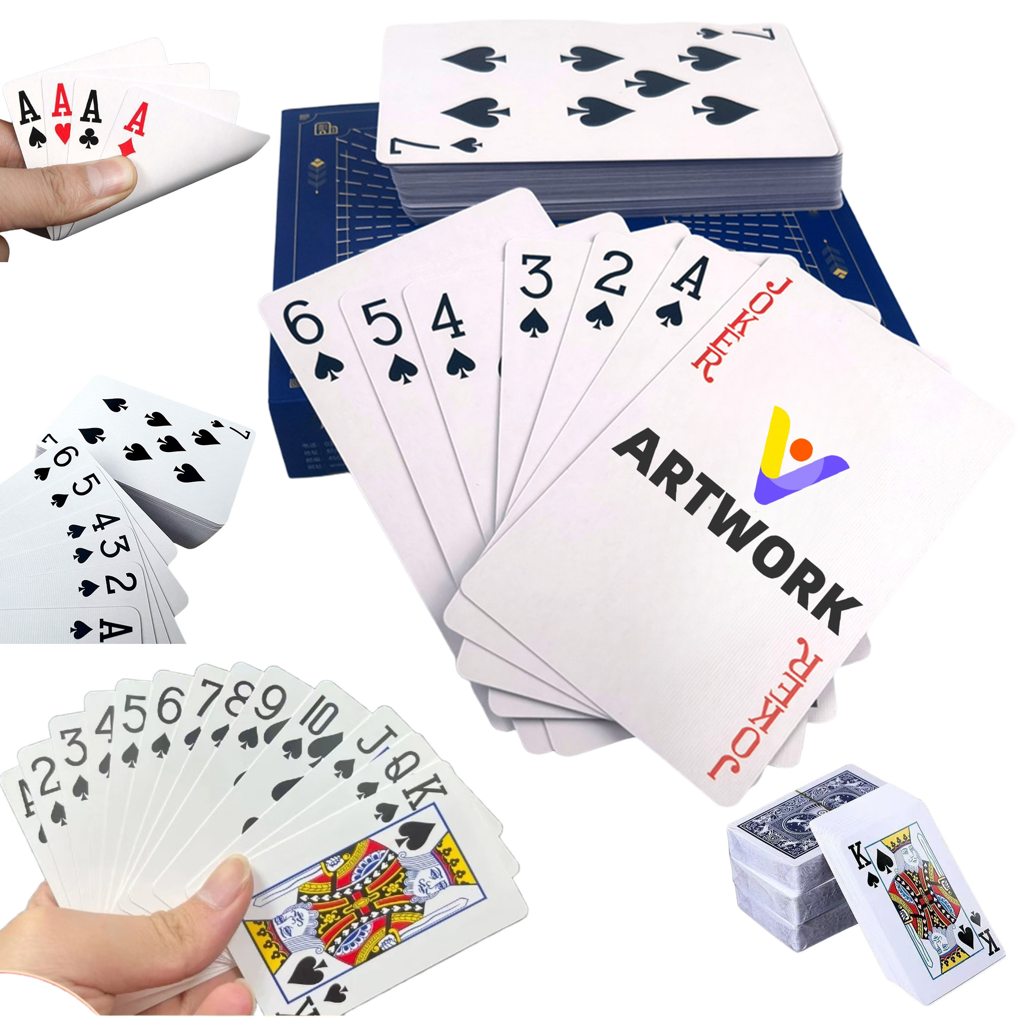 Lightweight Game Table Poker Card 2