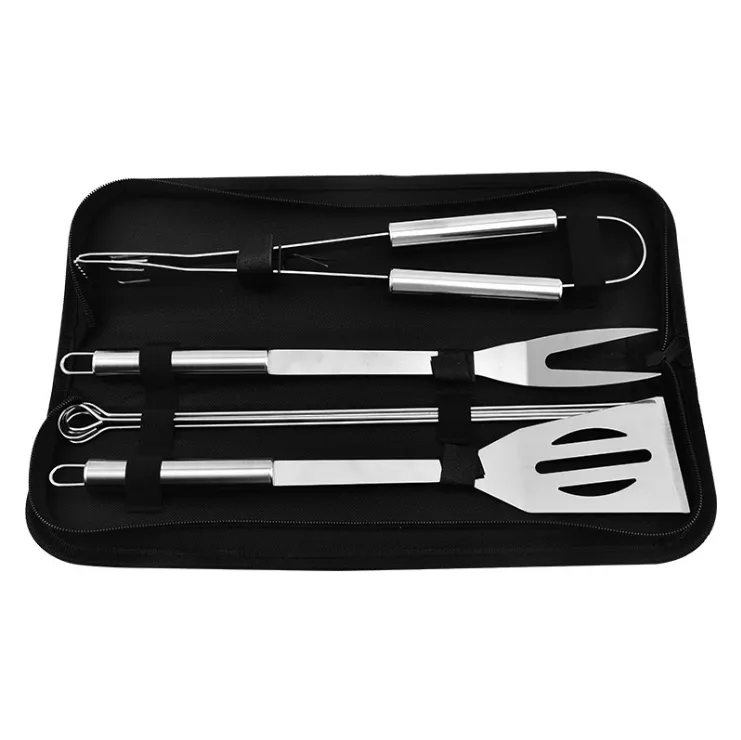 7 Pieces BBQ Tools Kit with Carring Bag 7