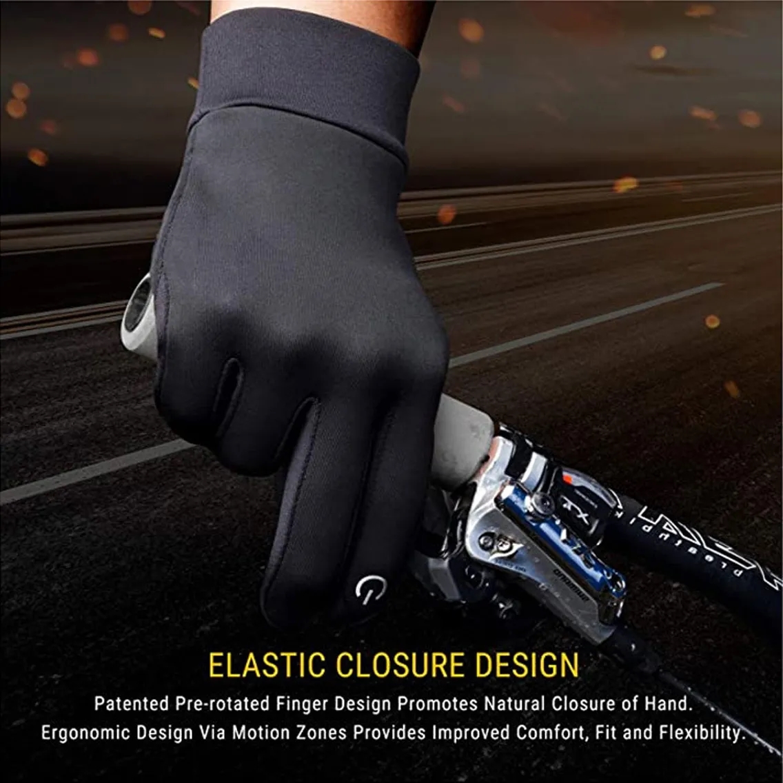 In Stock Unisex Winter Cold Weather Thermal Warm Knit Gloves 2