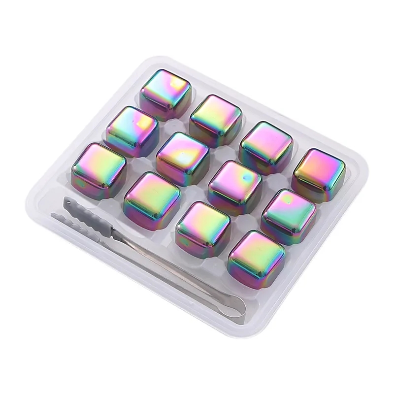 Stainless Steel Chilling Reusable Ice Cubes 1