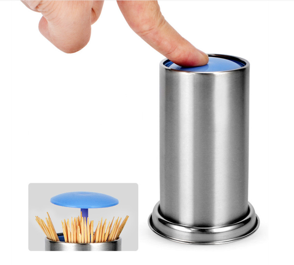 Stainless Steel Toothpick Box 7