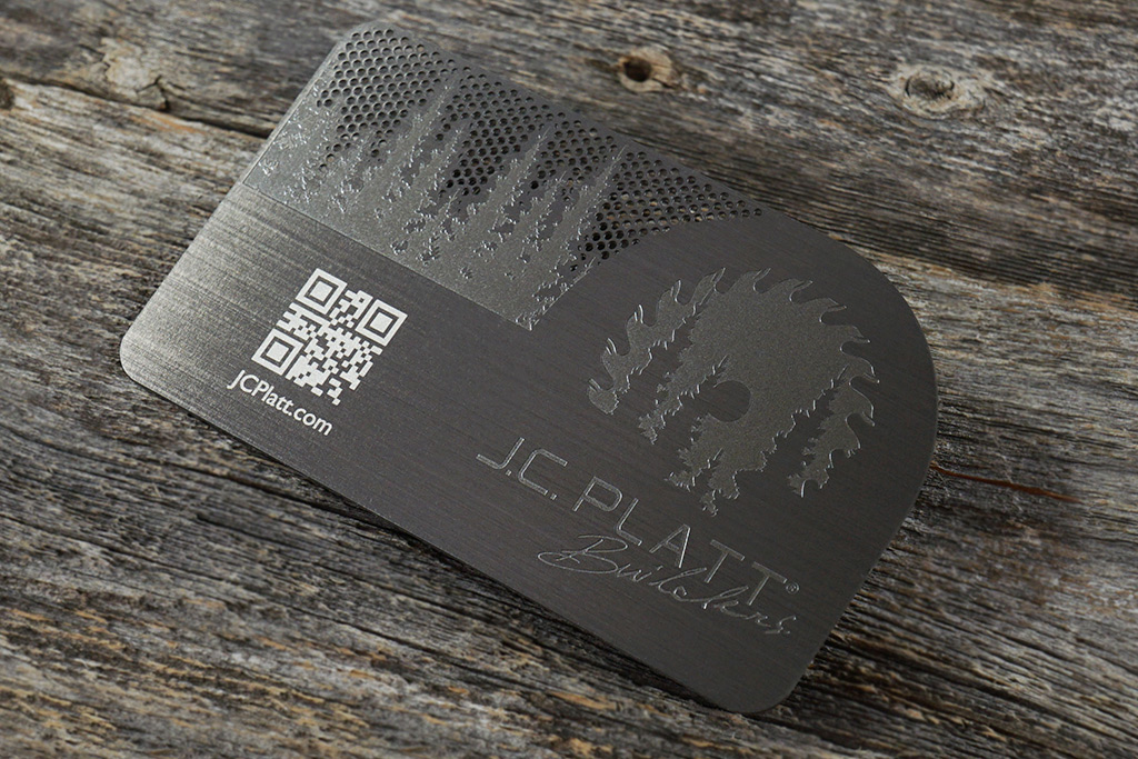 Gunmetal Business Cards 9