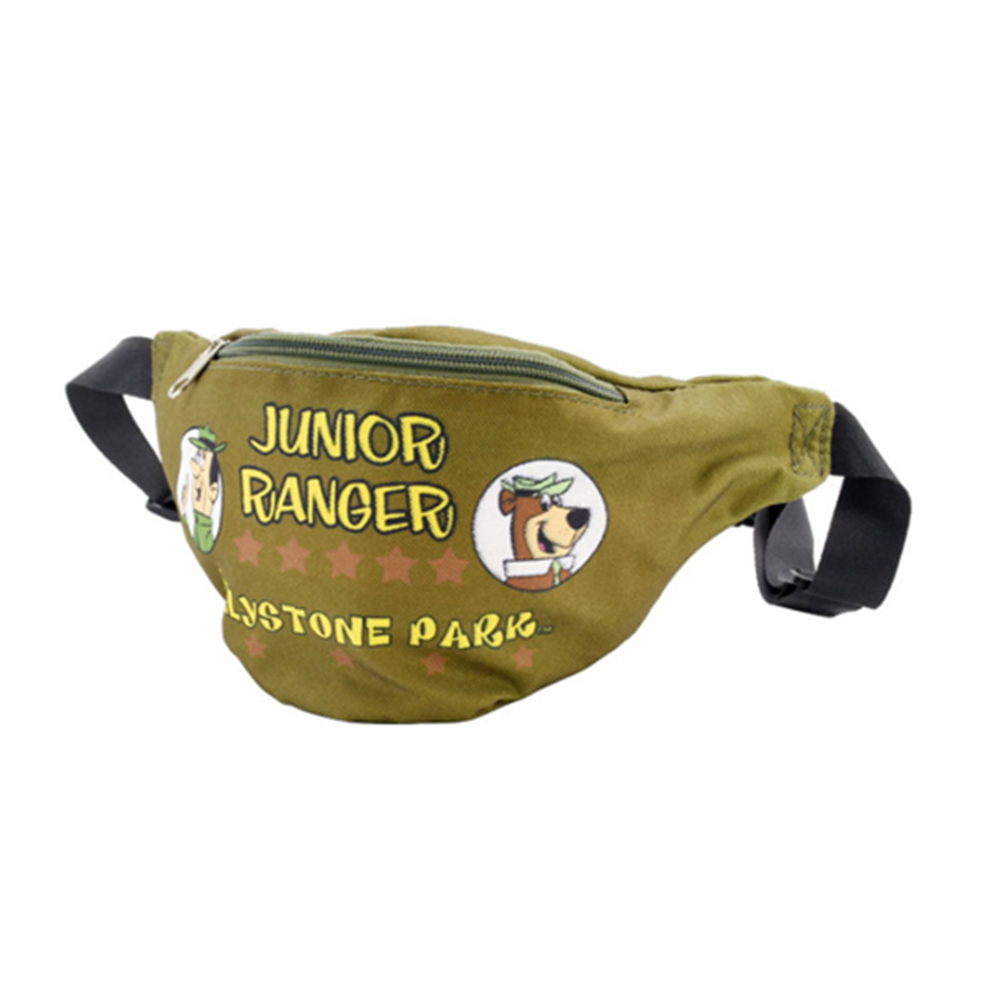 2 Zipper Fanny Pack w/Buckle Closure 4