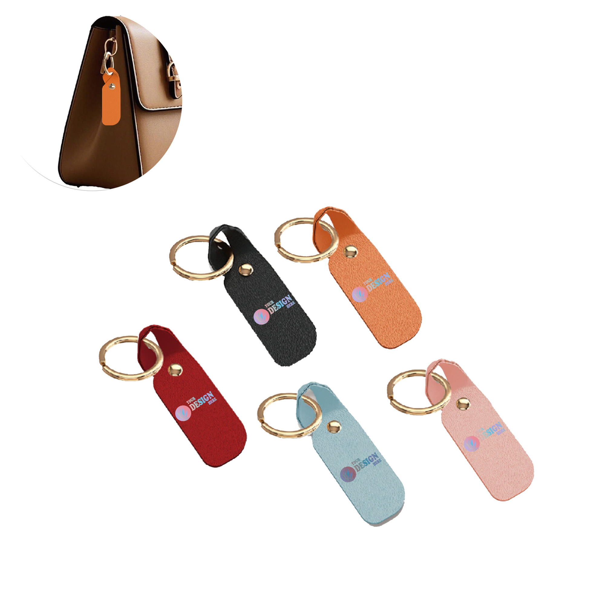 Leather Keychain 2