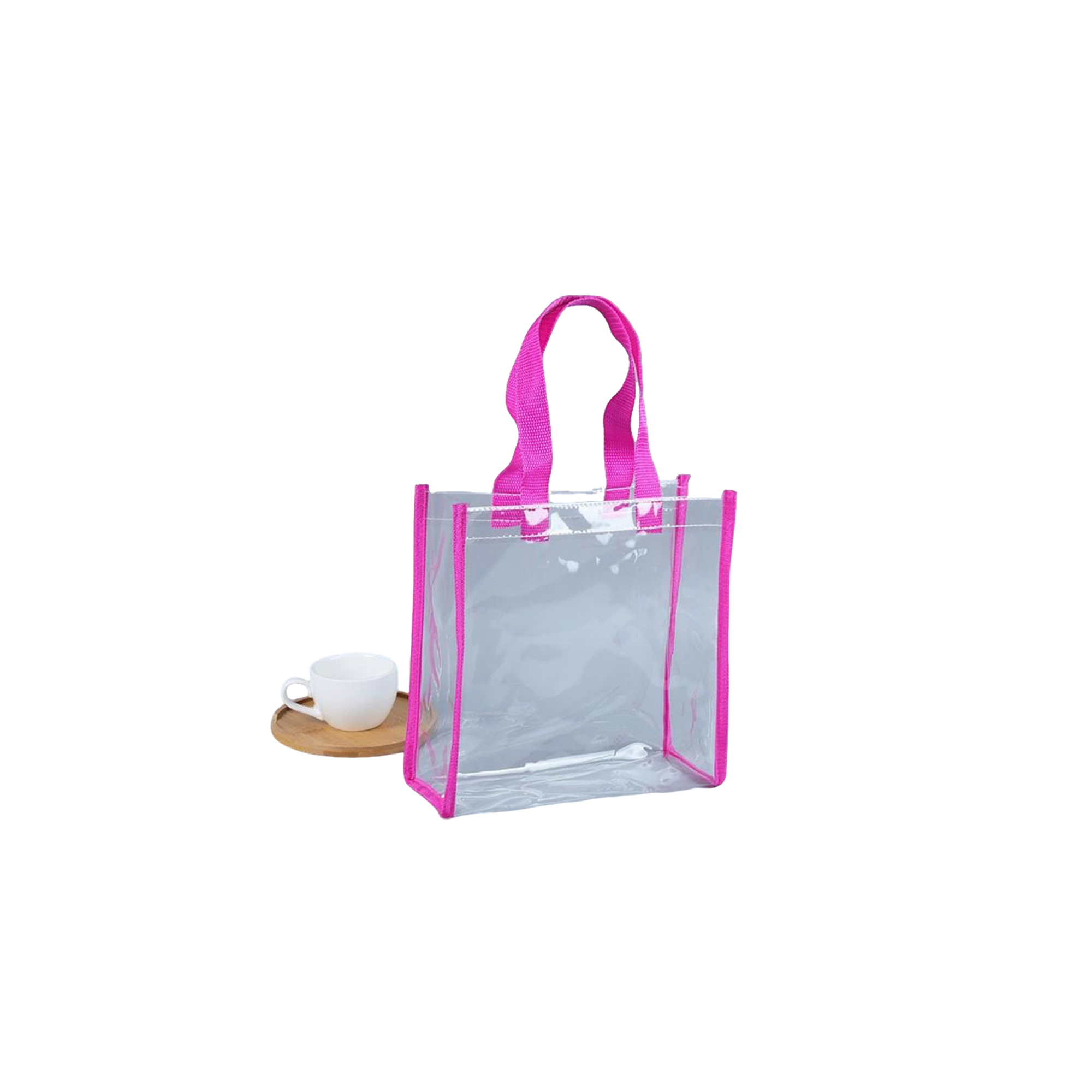 Clear Stadium Tote Bag With Handles 3