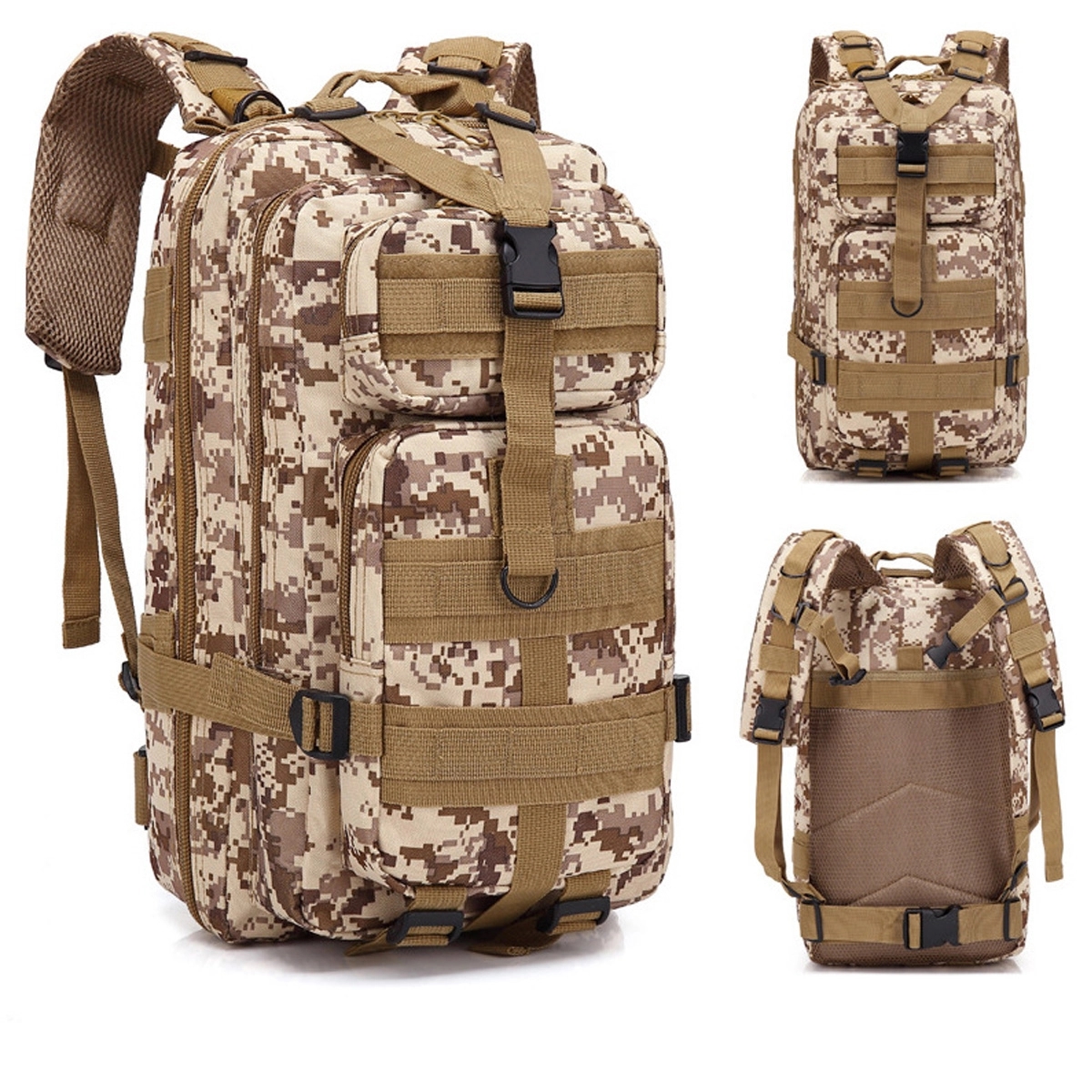 30L Custom Biking Daypack Outdoor Tactical Backpack 11