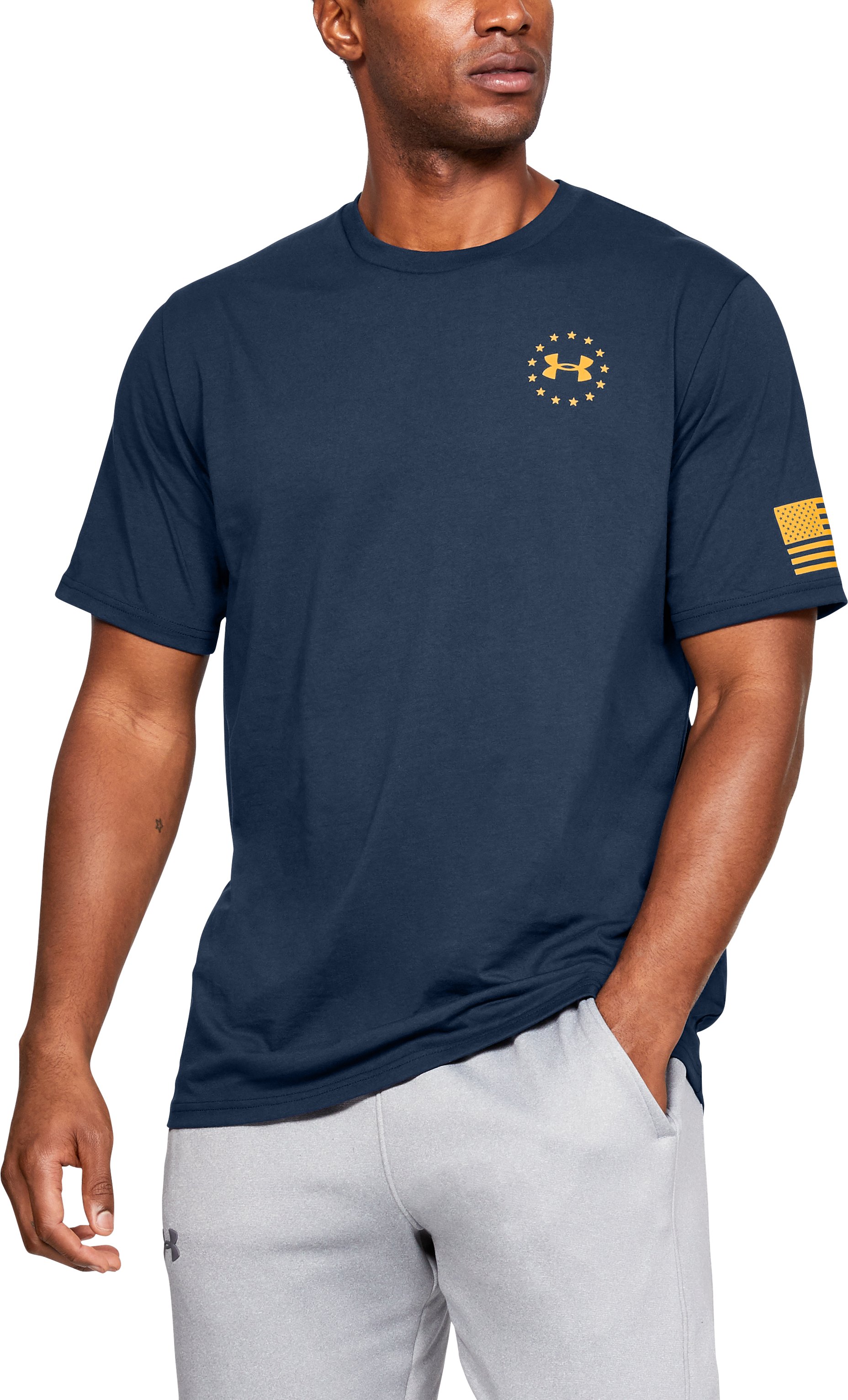 Men's UA Freedom Flag T-Shirt 3
