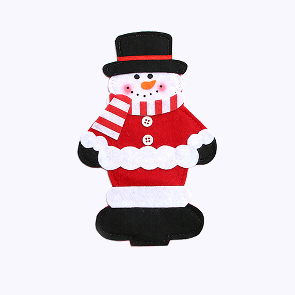 Christmas Santa Claus Knife and Fork Bag 4