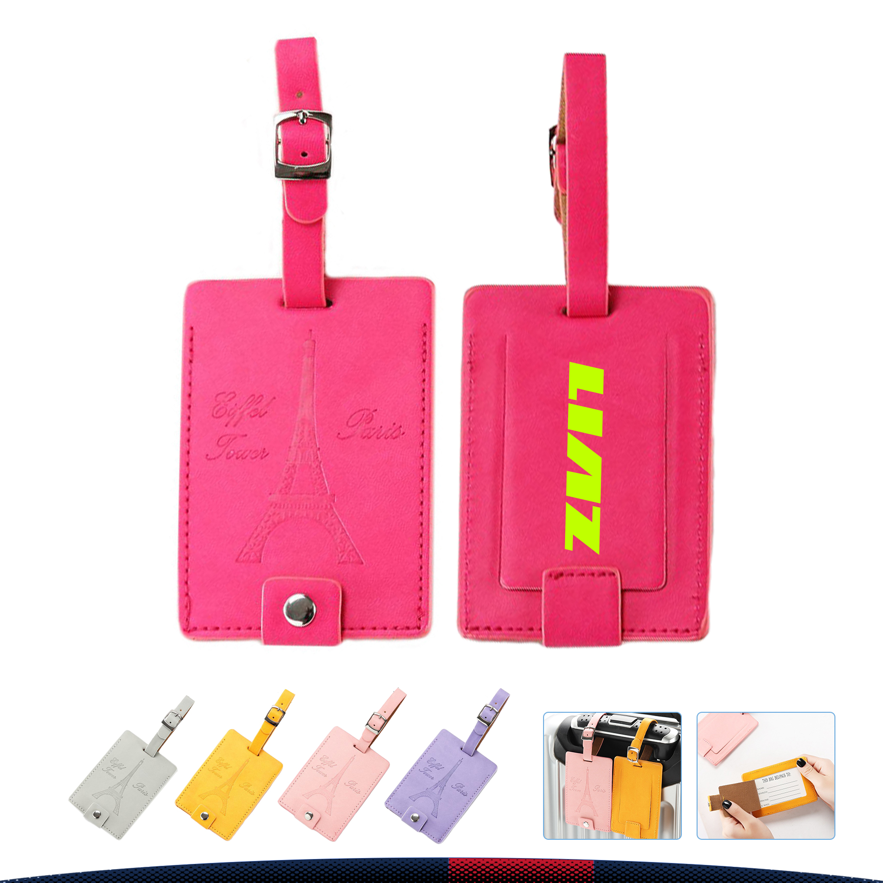 PU Suitcase Tag 3