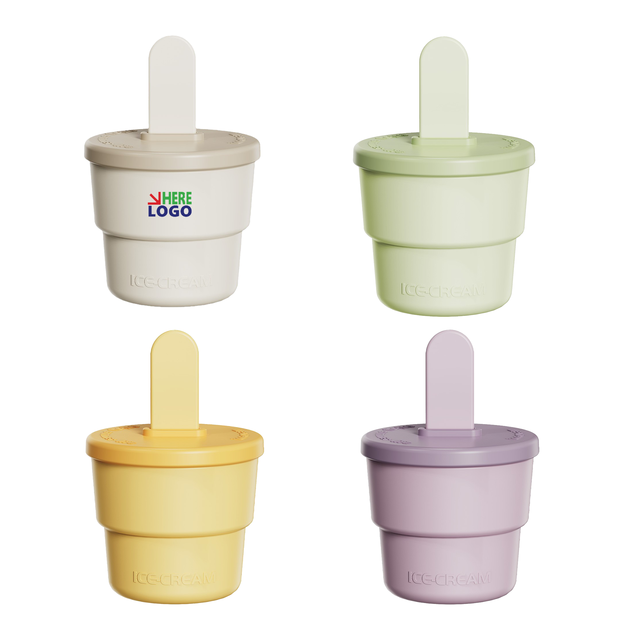 Silicone Ice Cream Cup 2