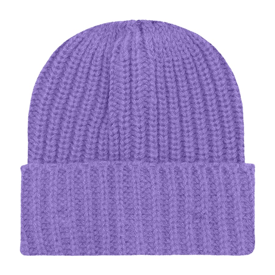 Chunky Ribbed Cuffed Beanie with Custom Logo - 100% Acrylic 33