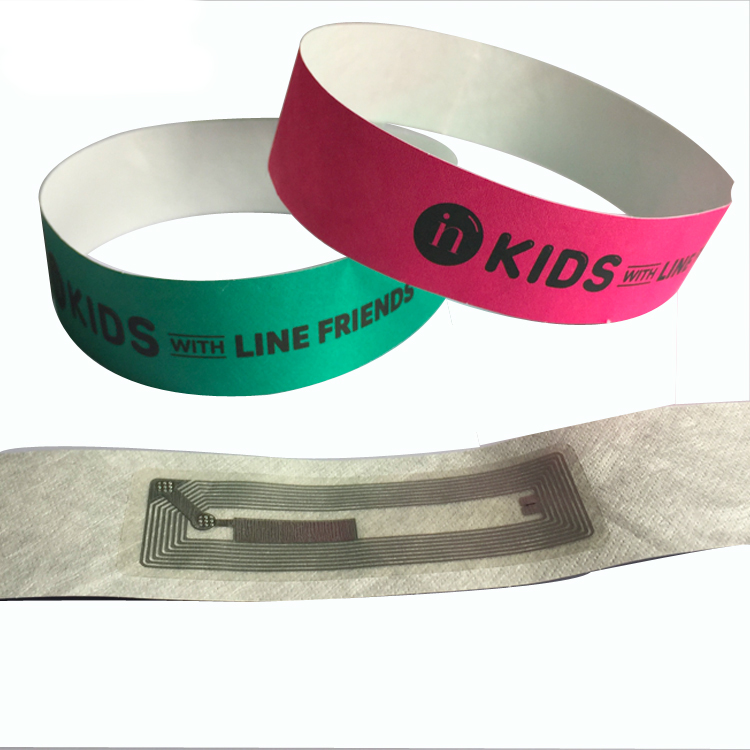 RFID Tyvek Wristbands 4
