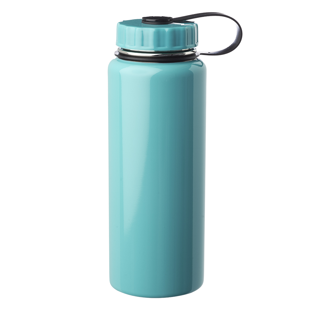 34 oz. Stainless Steel Sports Bottles with Lid, custom water bottle with logo imprint 1