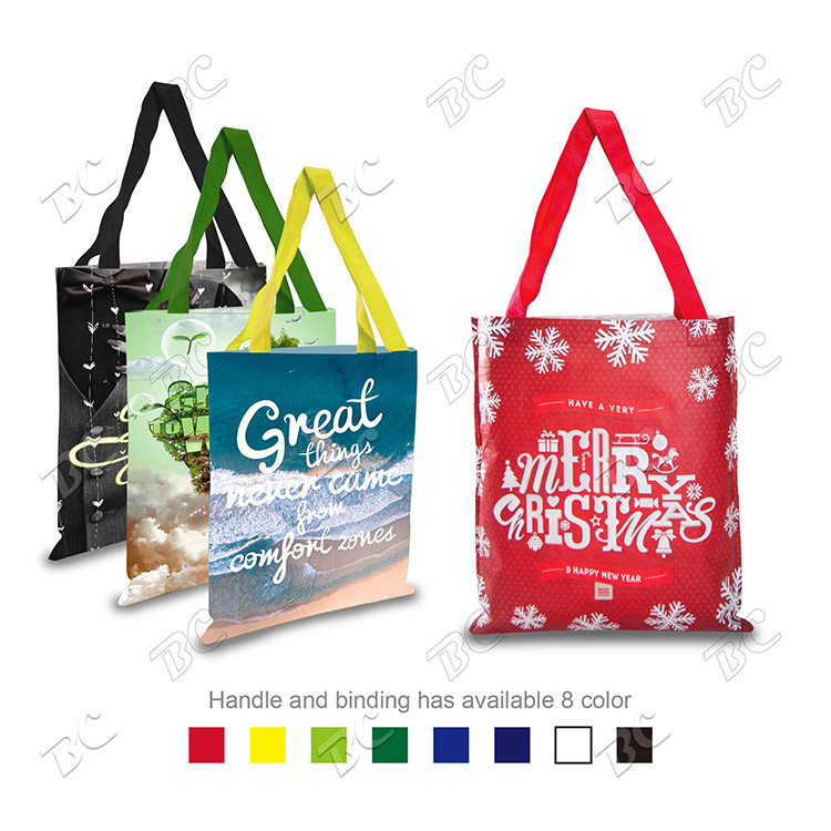80 GSM PET Non-Woven Sublimated Tote Bag 3
