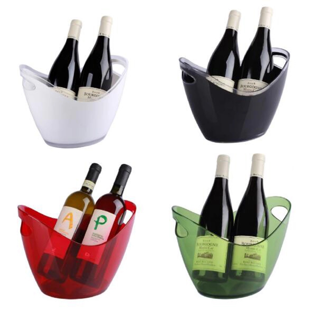 Big Double Tote Ice Bucket 4L 8