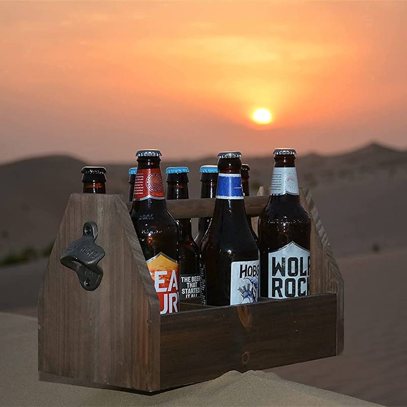 Wooden Bottle Caddy 3