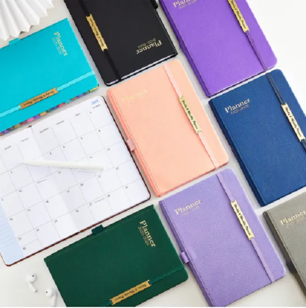 2025-2026 A5 Leather 18 Months Planner Notebook 5