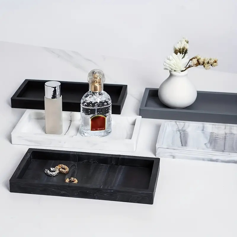 Silicone Bathroom Vanity Tray 3
