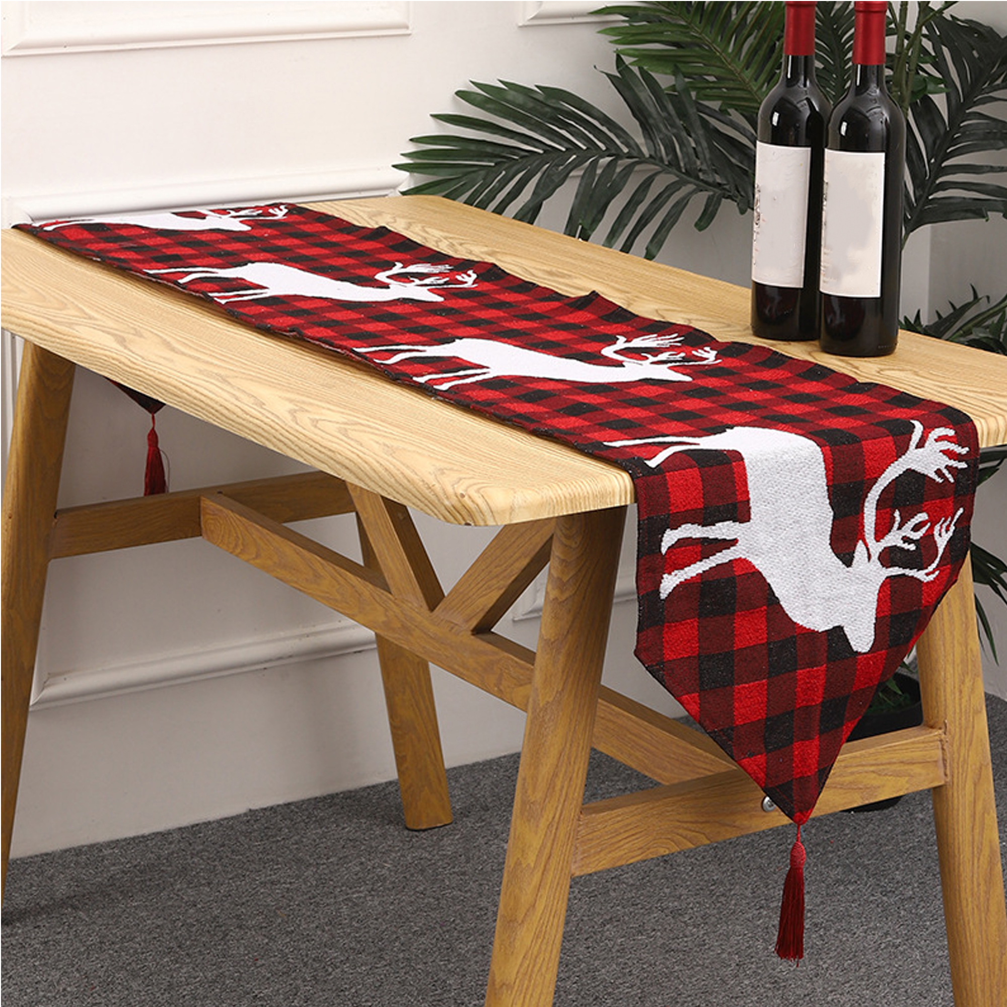 Christmas Snowflake Holiday Table Runner 6