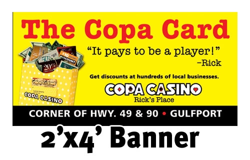 Full Color Banner 4'x2' - Vinyl