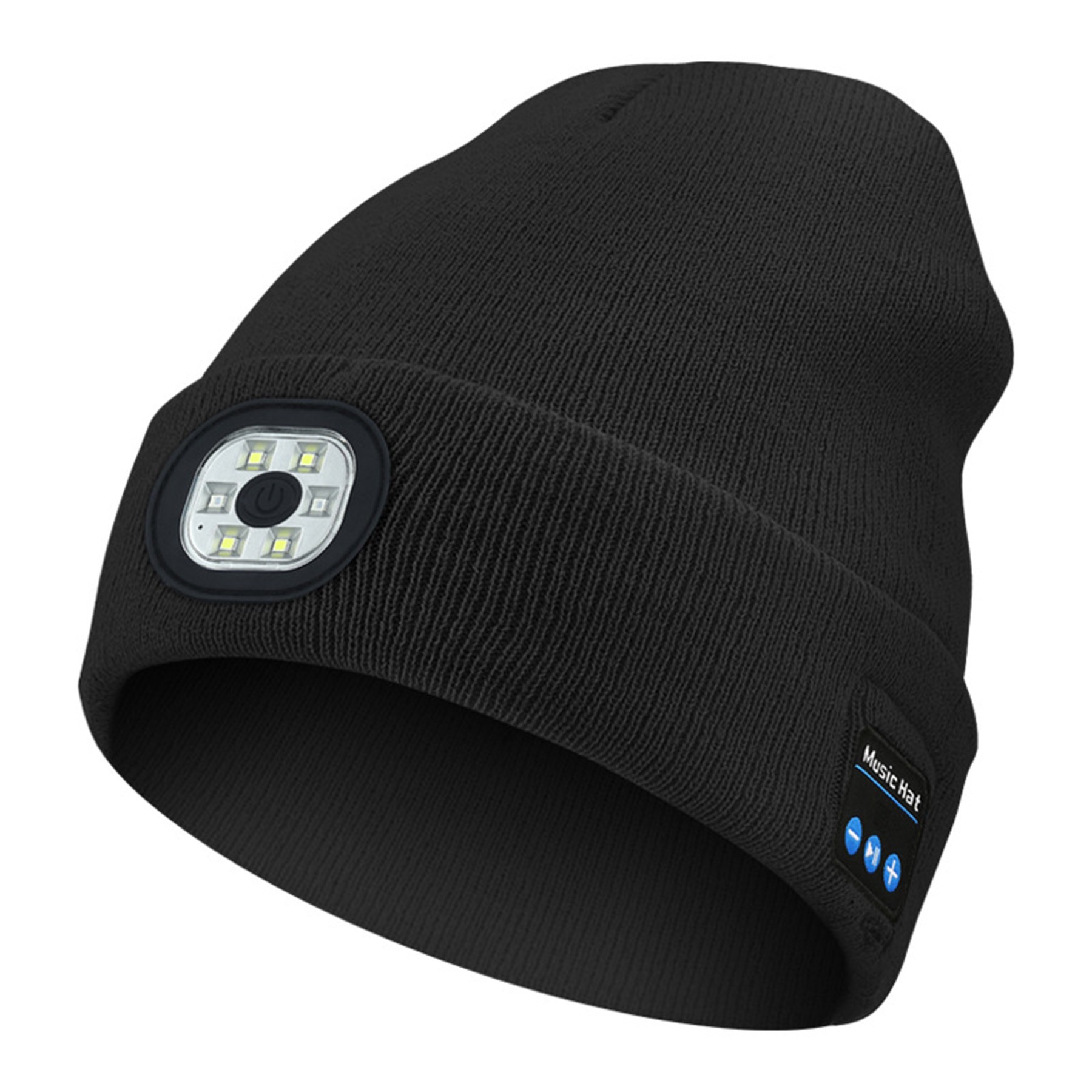 LED-lit Wireless Bluetooth Music Hat 4