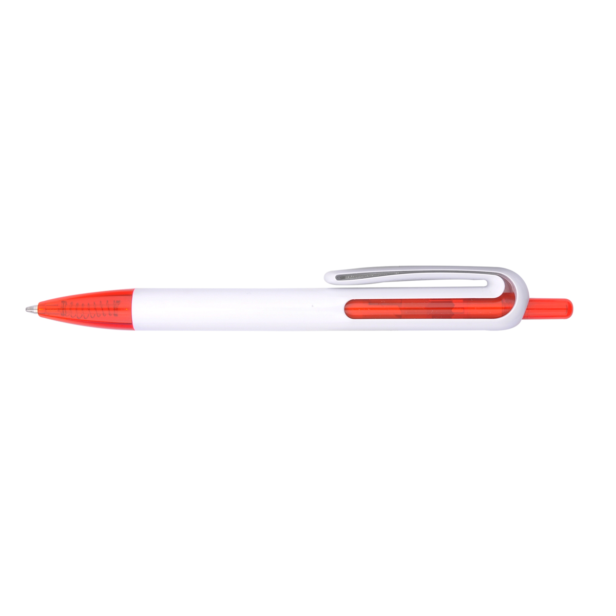 Plastic Ballpoint Pen w/inner tube and color tip 2