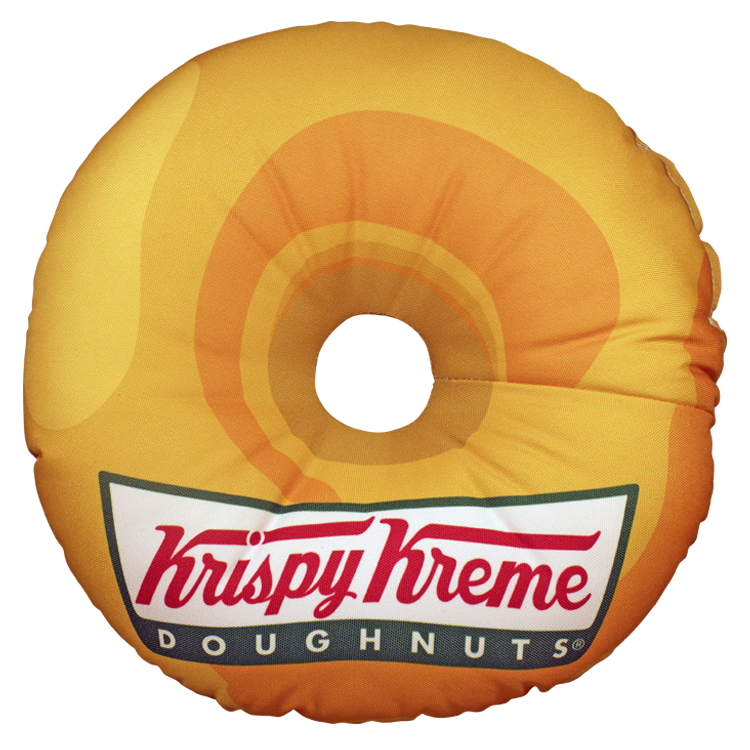 Donut Shaped Sublimated Pillow 1