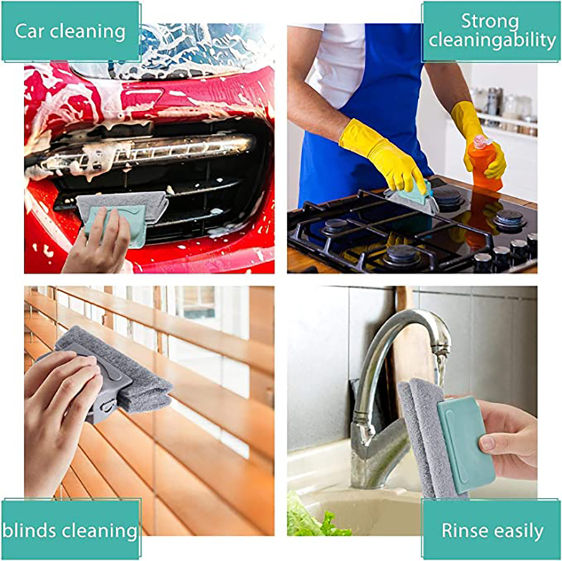 Creative Hand-held Window Groove Cleaning Brush 11