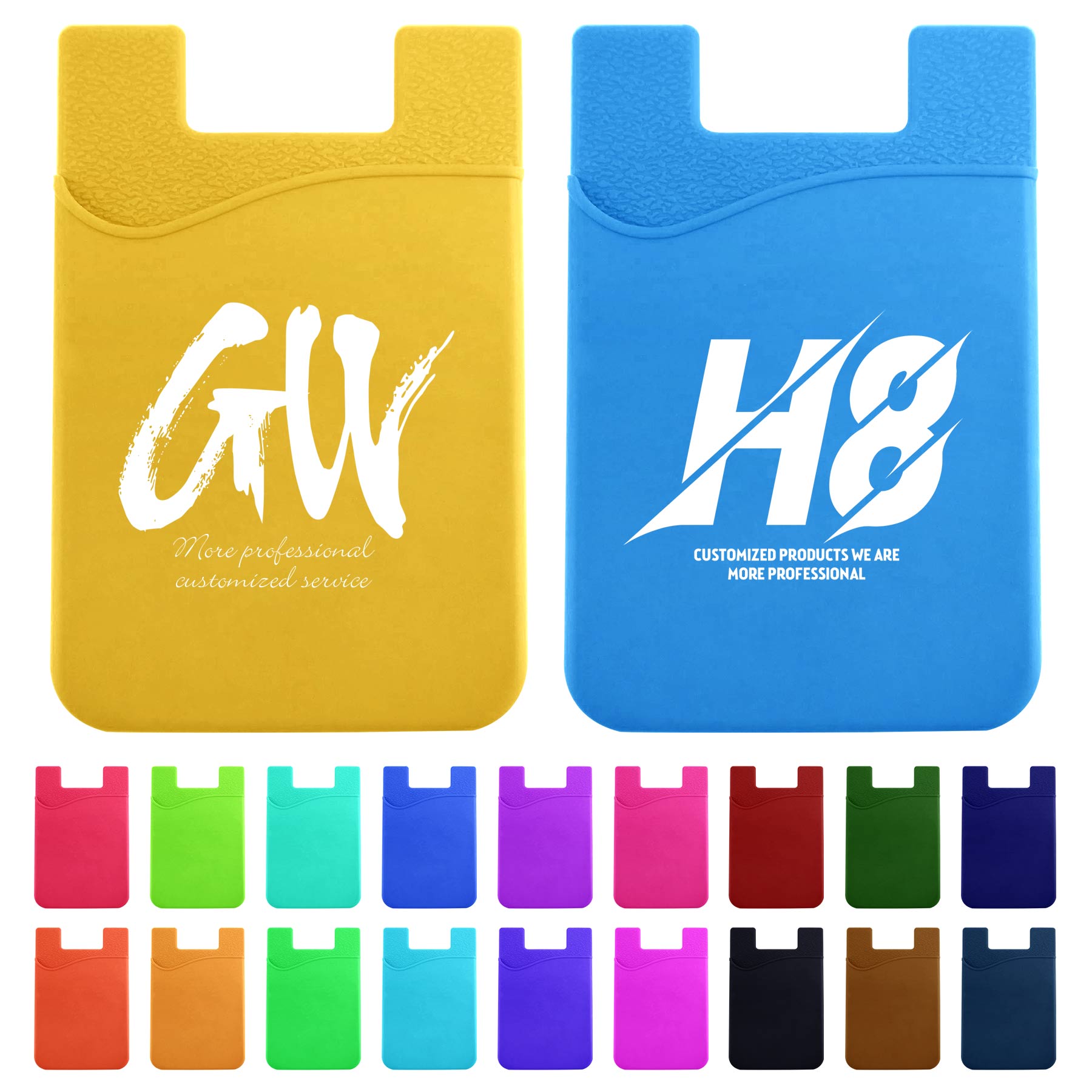 Silicone Mobile Wallet 2