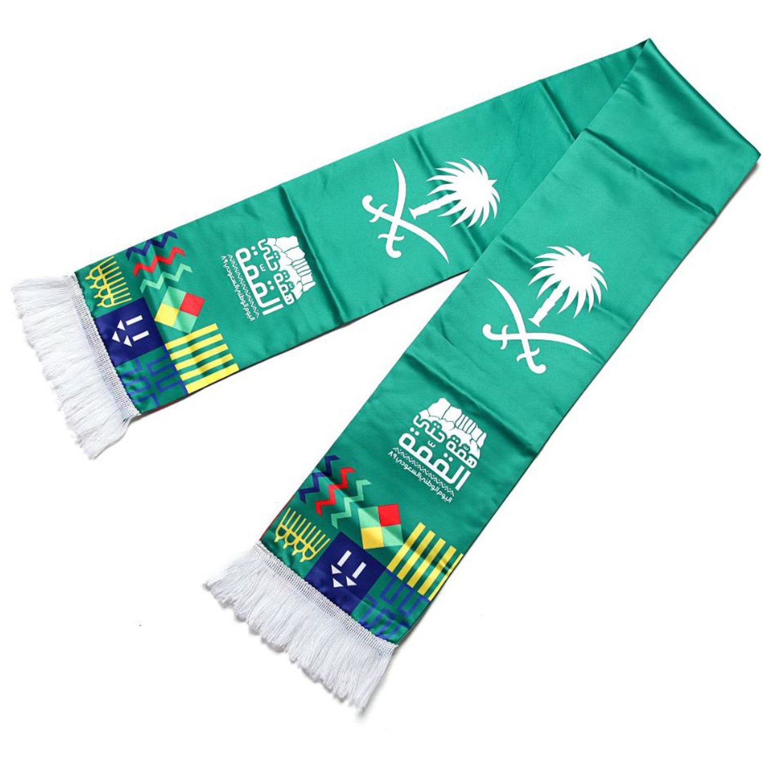 Premium Summer Sublimation Printing Scarf w/ Tassel 6