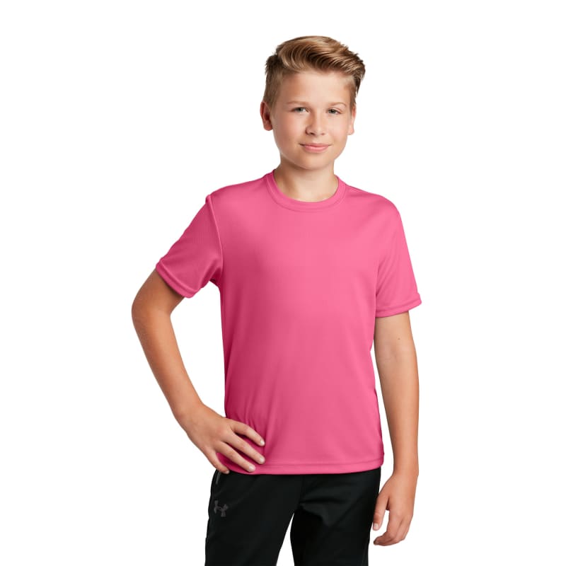Sport-Tek Youth PosiCharge RacerMesh Tee. 18