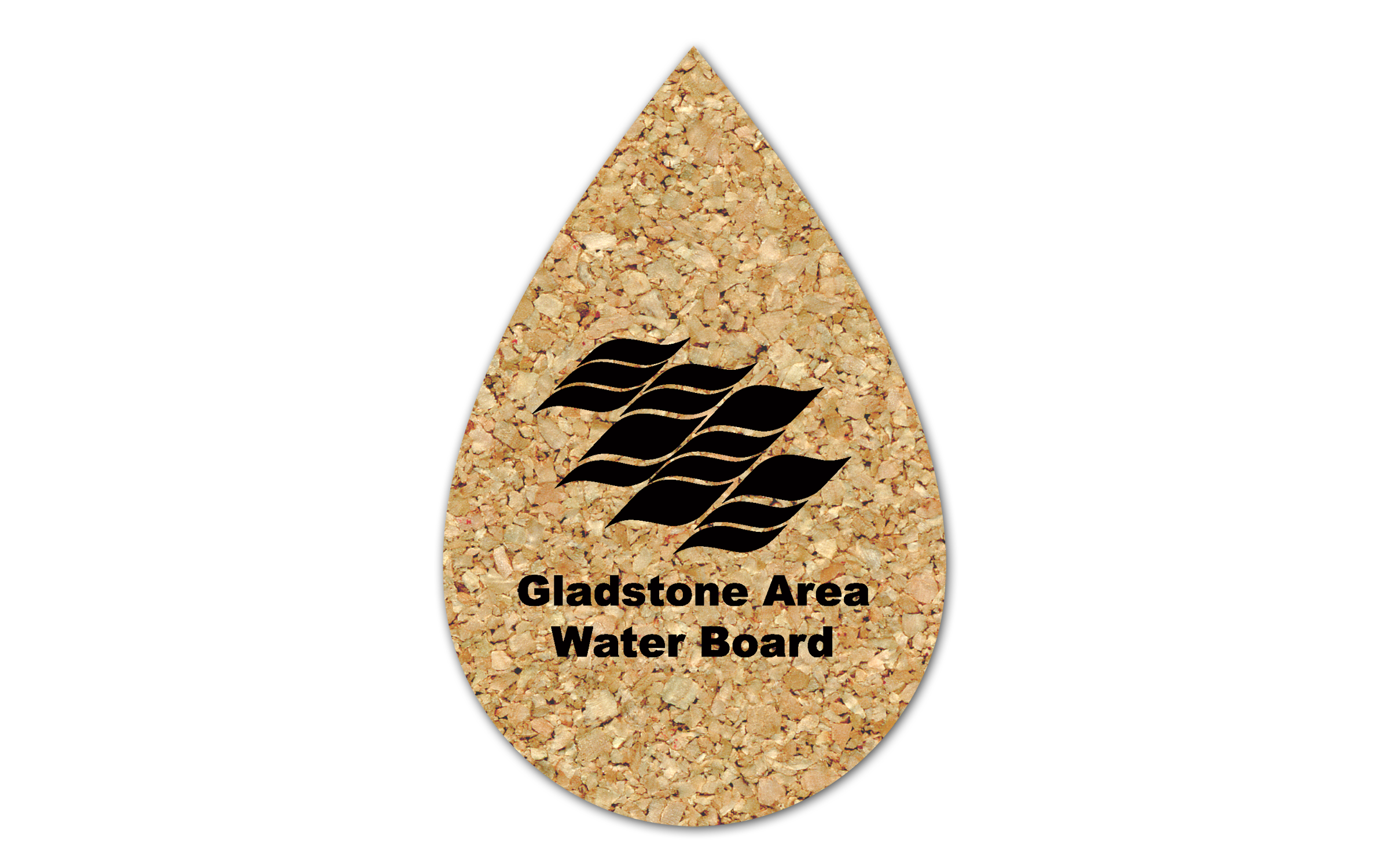 Flame/water Cork Coaster 5FM 3