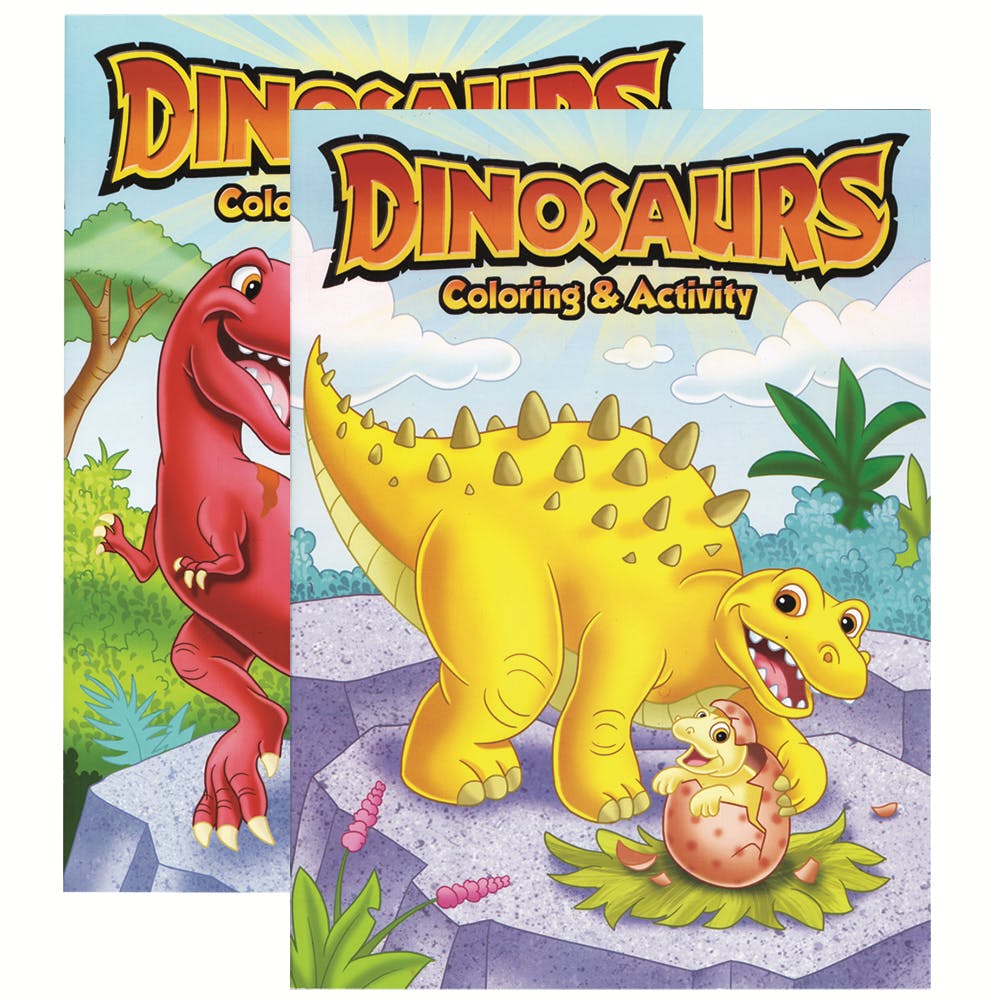 Dinosaurs Coloring & Activity Book - Assorted Titles 64 Pages 2