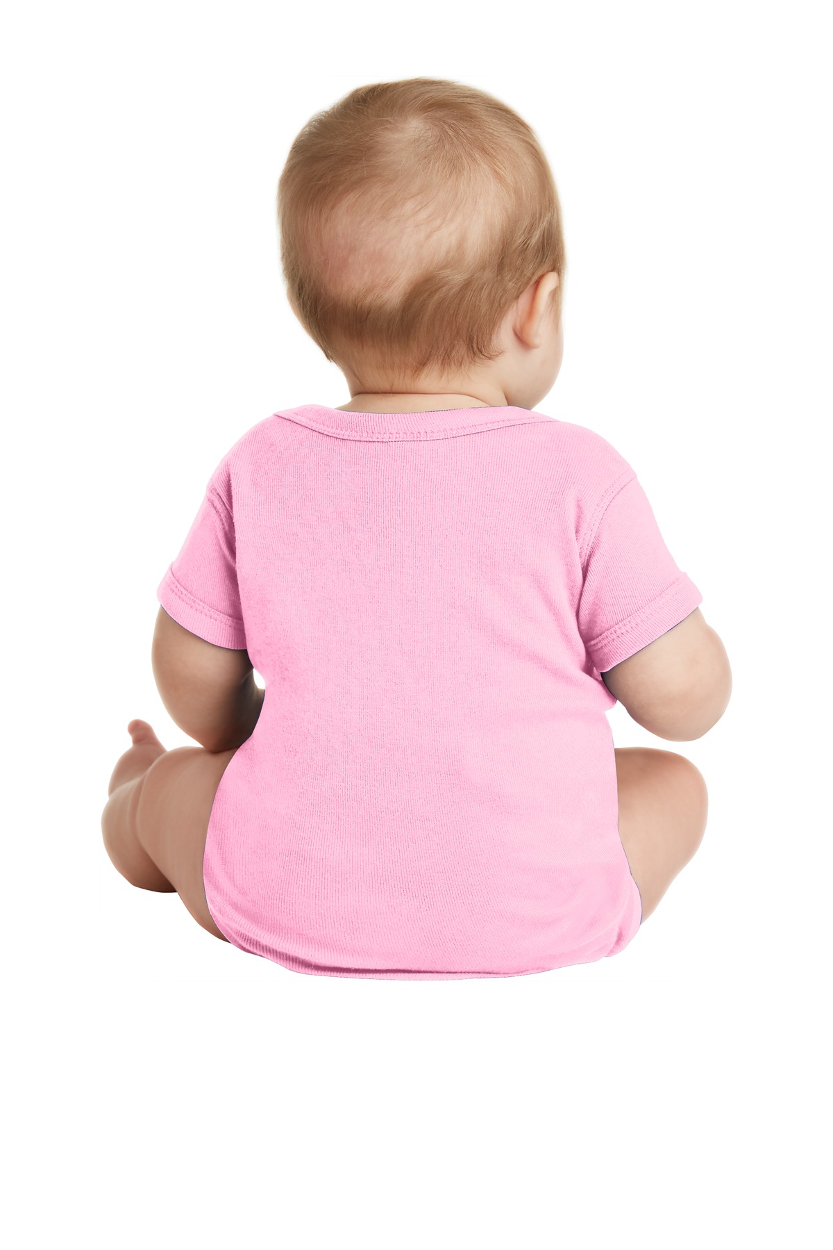 Rabbit Skins Infant Short Sleeve Baby Rib Bodysuit. RS4400 41